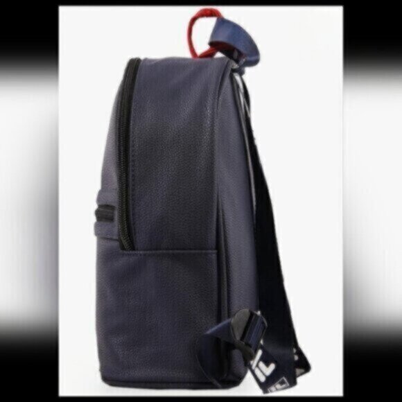 FILA Backpack Blue Pebbled Vegan Leather NWT - Picture 5 of 7